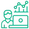 Reduce workload by empowering teams to plan independently icon