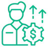 Save time with centralized tools and data-backed insights icon